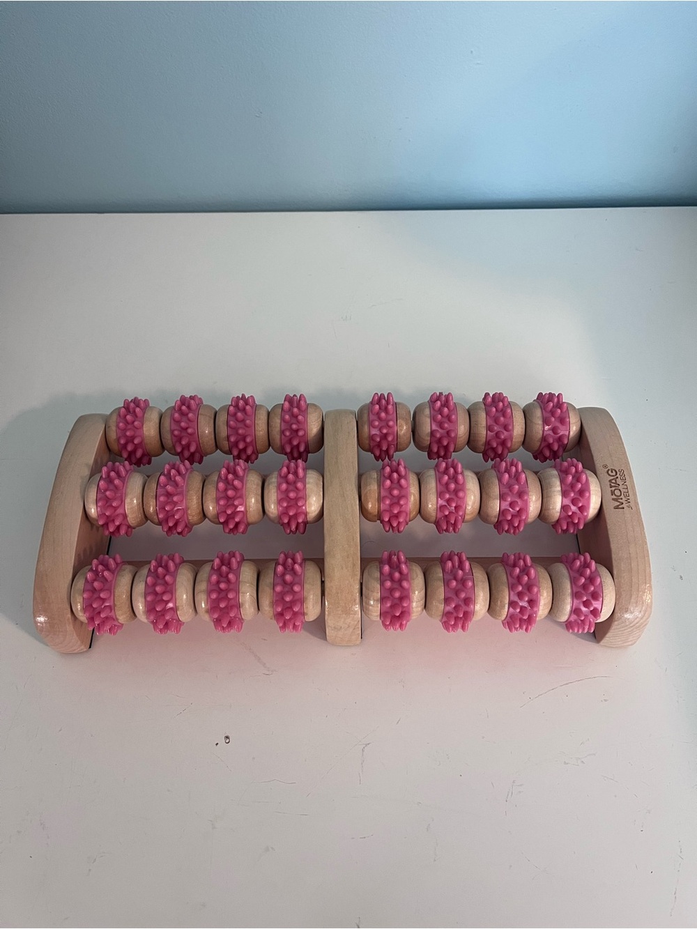 Wooden Foot Roller Massager